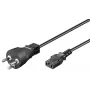 Microconnect PE12041R cavo di alimentazione nero 1 m connettore femmina C13