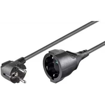 Microconnect PE140500 cavo di alimentazione nero 5 m