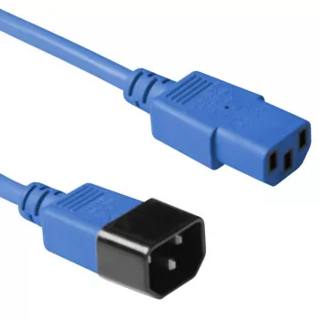 Microconnect PE1413B18 cavo di alimentazione blu 1,8 m connettore femmina C13