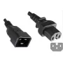 Cavo di alimentazione Microconnect PE152018 nero 1,8 m connettore femmina C20 connettore femmina C15
