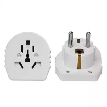 Adattatore di alimentazione universale Microconnect PETRAVEL15 bianco