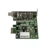 StarTech.com scheda adattatore FireWire PCI Express 1394 3 porte 2b 1a low profile