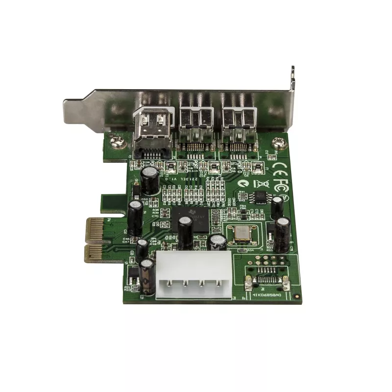 StarTech.com scheda adattatore FireWire PCI Express 1394 3 porte 2b 1a low profile