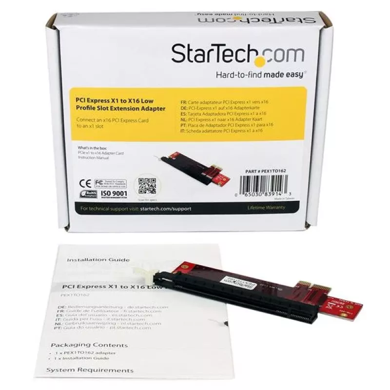 StarTech.com adattatore di espansione slot PCI Express X1 su X16 low profile
