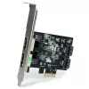 StarTech.com scheda controller SATA 6 Gbit/s eSATA PCI Express a 2 porte – scheda PCIe SATA III dual-port – 2 int/2 ext