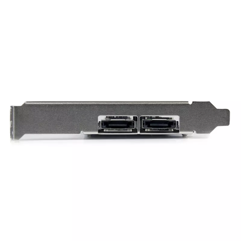 StarTech.com scheda controller SATA 6 Gbit/s eSATA PCI Express a 2 porte – scheda PCIe SATA III dual-port – 2 int/2 ext