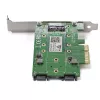 StarTech.com scheda adattatore 3 porte M.2 SSD (NGFF) – 1 x PCIe (NVMe) M.2, 2 x SATA III M.2 – PCIe 3.0