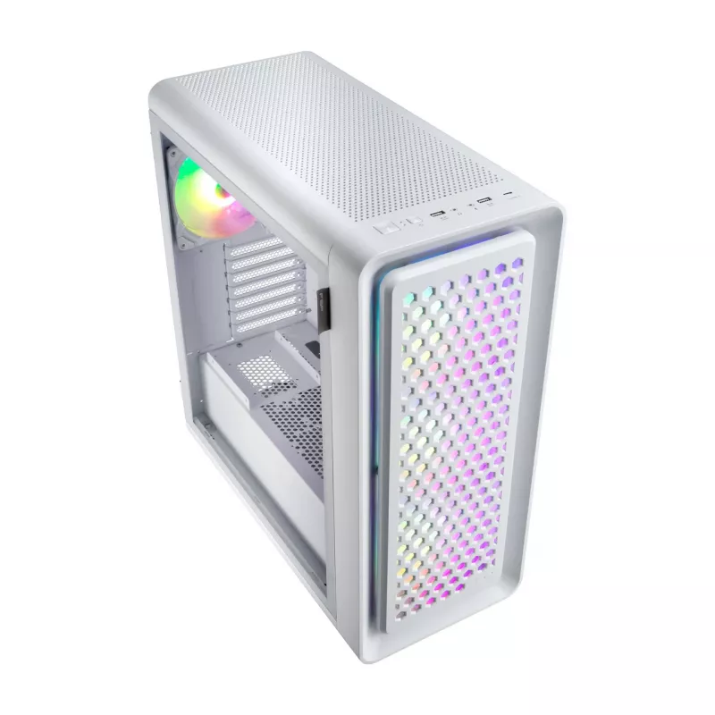 FSP CUT593P case Full Tower mITX, mATX, ATX bianco ARGB