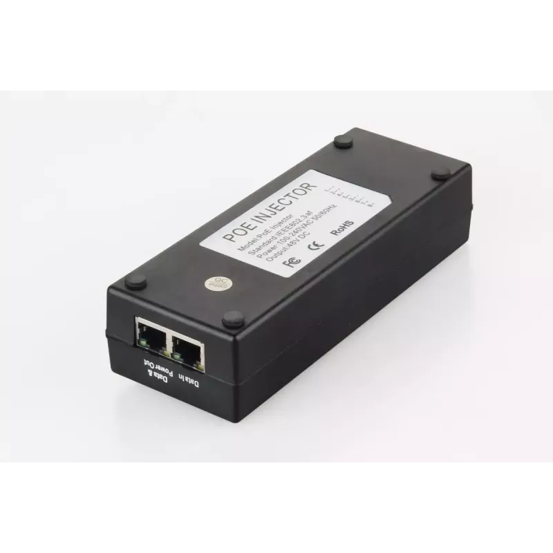 Microconnect POEINJ-15W adattatore PoE 10 Gigabit Ethernet 48 V