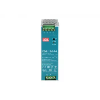 LevelOne alimentatore industriale 24V DC, 120W, montaggio su guida DIN