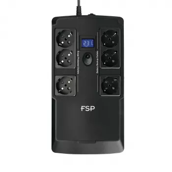 FSP NanoFit 600 gruppo di continuità (UPS) standby (offline) 0,6 kVA 360 W 6 uscite AC