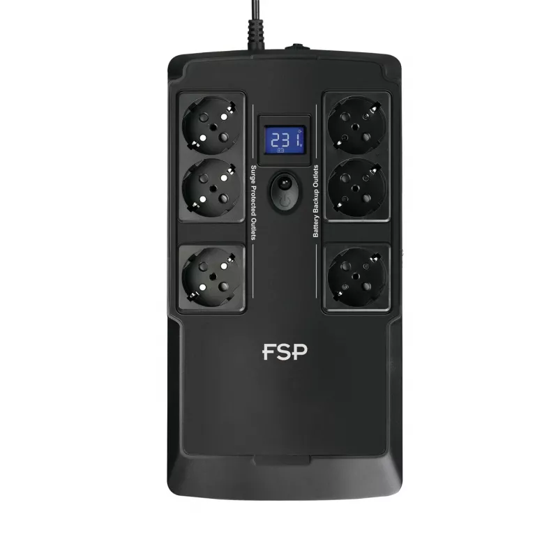 FSP NanoFit 800 gruppo di continuità (UPS) standby (offline) 0,8 kVA 480 W 6 uscite AC