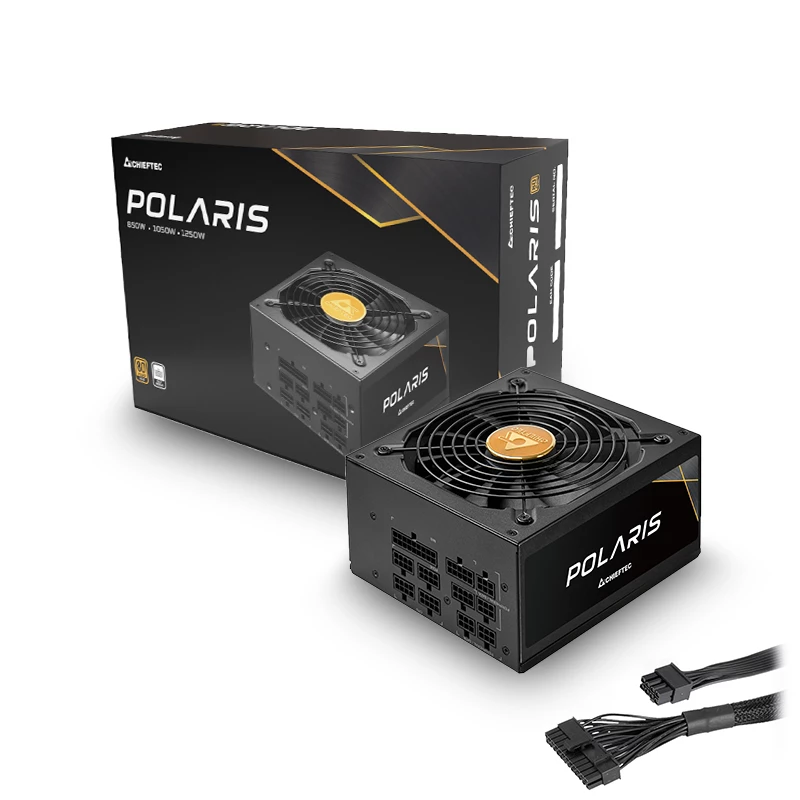 Chieftec Polaris PPS-1050FC alimentatore 1050 W 20+4 pin ATX ATX nero