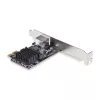 StarTech.com scheda di rete PCIe 1 porta 5G Gigabit, scheda LAN PCI Express 5G/2,5G/1G/100M/10M, Realtek RTL8126, Windows e Linux, conforme TAA