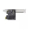 StarTech.com scheda di rete PCIe 1 porta 5G Gigabit, scheda LAN PCI Express 5G/2,5G/1G/100M/10M, Realtek RTL8126, Windows e Linux, conforme TAA
