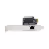 StarTech.com scheda di rete PCIe 1 porta 5G Gigabit, scheda LAN PCI Express 5G/2,5G/1G/100M/10M, Realtek RTL8126, Windows e Linux, conforme TAA