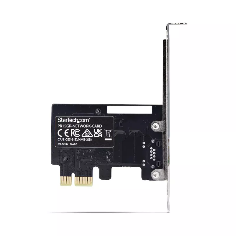 StarTech.com scheda di rete PCIe 1 porta 5G Gigabit, scheda LAN PCI Express 5G/2,5G/1G/100M/10M, Realtek RTL8126, Windows e Linux, conforme TAA
