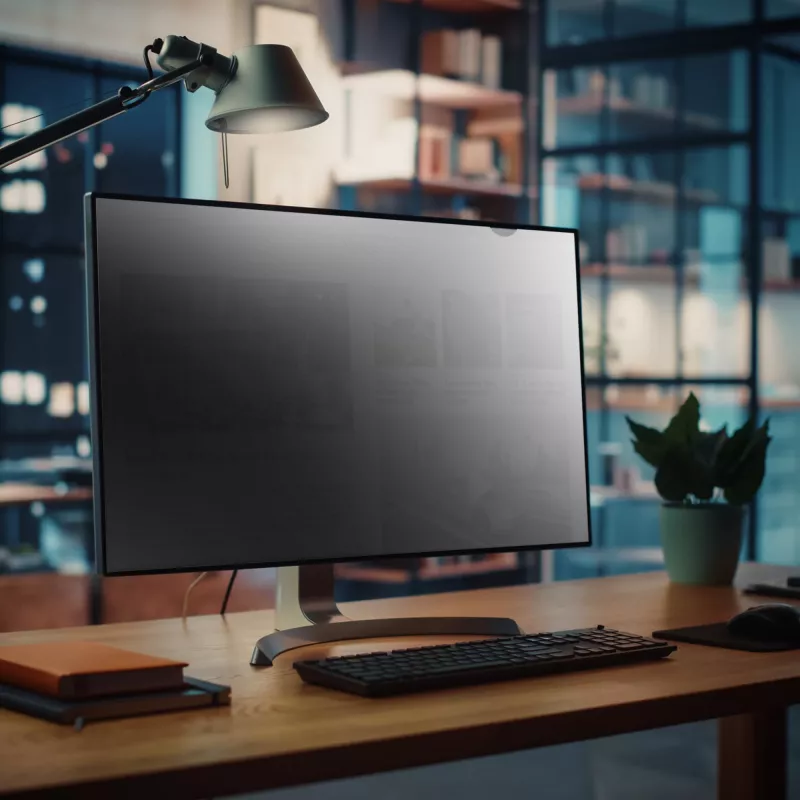 StarTech.com proteggi schermo per monitor da 23 pollici - filtro di sicurezza per schermo del computer - pellicola protettiva che riduce la luce blu - widescreen 16:9 - opaca/lucida - +/-30 gradi