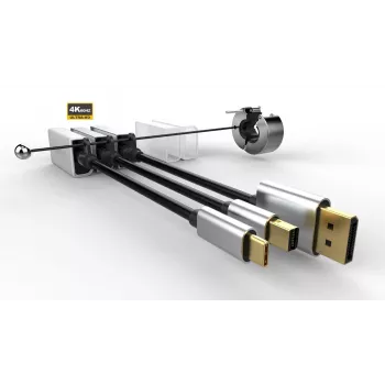Vivolink PROADRING7S adattatore per cavo video DisplayPort + Mini DisplayPort + USB Type-C 3 x HDMI