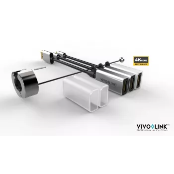 Vivolink PROADRING7S adattatore per cavo video DisplayPort + Mini DisplayPort + USB Type-C 3 x HDMI