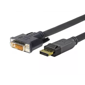 Vivolink PRODPDVI1 adattatore cavo video 1 m DisplayPort DVI-D nero