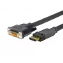 Vivolink PRODPDVI3 adattatore cavo video 3 m DisplayPort DVI-D nero