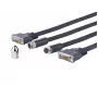Vivolink PRODVICW7.5 cavo DVI 7,5 m DVI-D nero