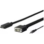 Adattatore cavo video Vivolink PROHDMIVGA5 5 m HDMI Type-A (standard) VGA (D-Sub) + 3,5 mm nero