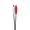Cavo audio Vivolink PROMJMRCAF0.2 0,2 m 2 x RCA 3,5 mm nero
