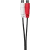Cavo audio Vivolink PROMJMRCAF0.2 0,2 m 2 x RCA 3,5 mm nero
