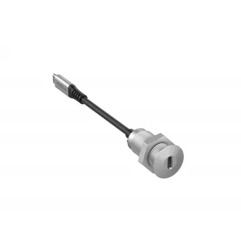 Cavo USB Vivolink PROUSBCMF0.3SOCKET USB 3.2 Gen 2 (3.1 Gen 2) 0,3 m USB C grigio