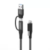 Cavo USB Vivolink PROUSBCMM1.5ADP USB 3.2 Gen 2 (3.1 Gen 2) 1,5 m USB C nero