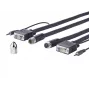 Cavo VGA Vivolink PROVGASCW10 10 m VGA (D-Sub) nero