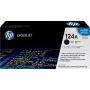 HP 124A cartuccia toner originale LaserJet nero