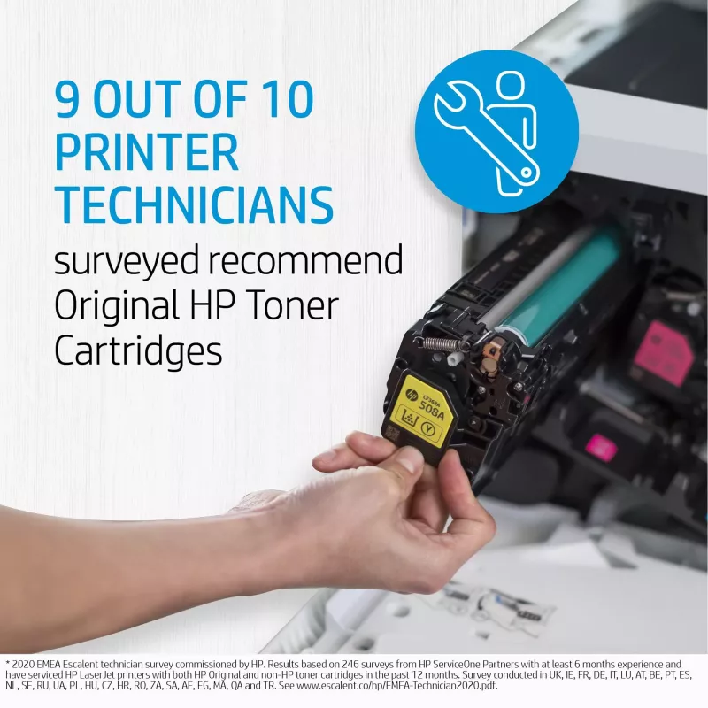 HP 124A cartuccia toner originale LaserJet nero