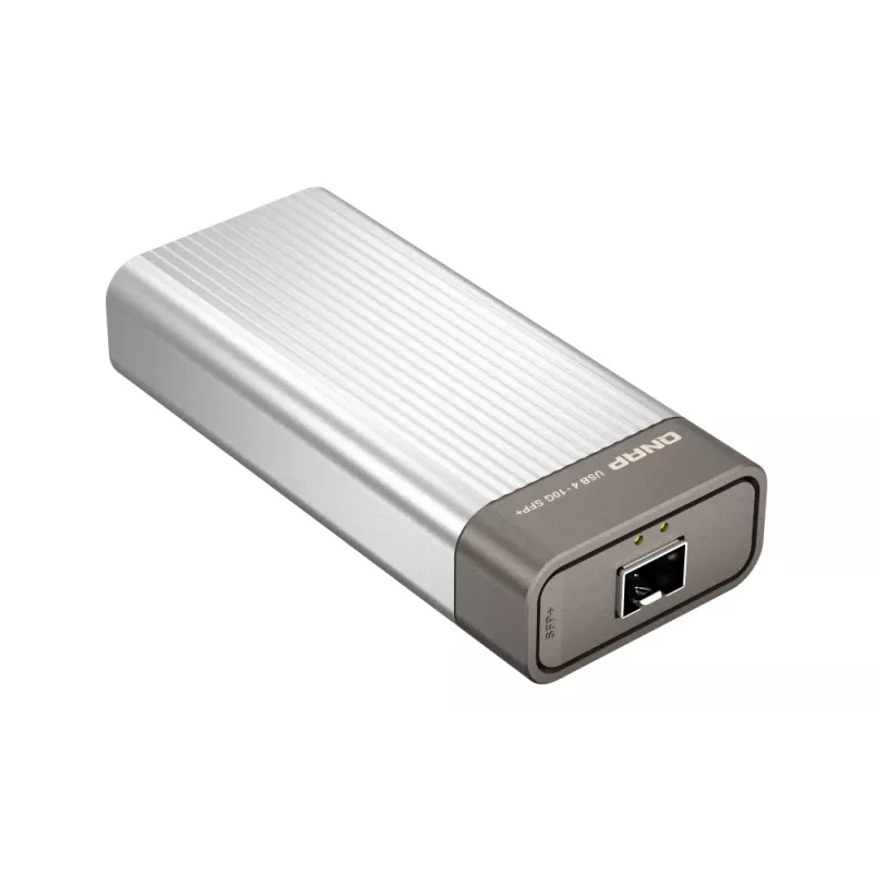 QNAP QNA-UC10G1SF adattatore di rete da USB 4 Type-C a 1 x 10GbE SFP+, 10000 Mbit/s