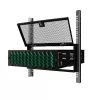 Copertura di sicurezza per montaggio rack Lanview RAB505BL 5U 19 pollici