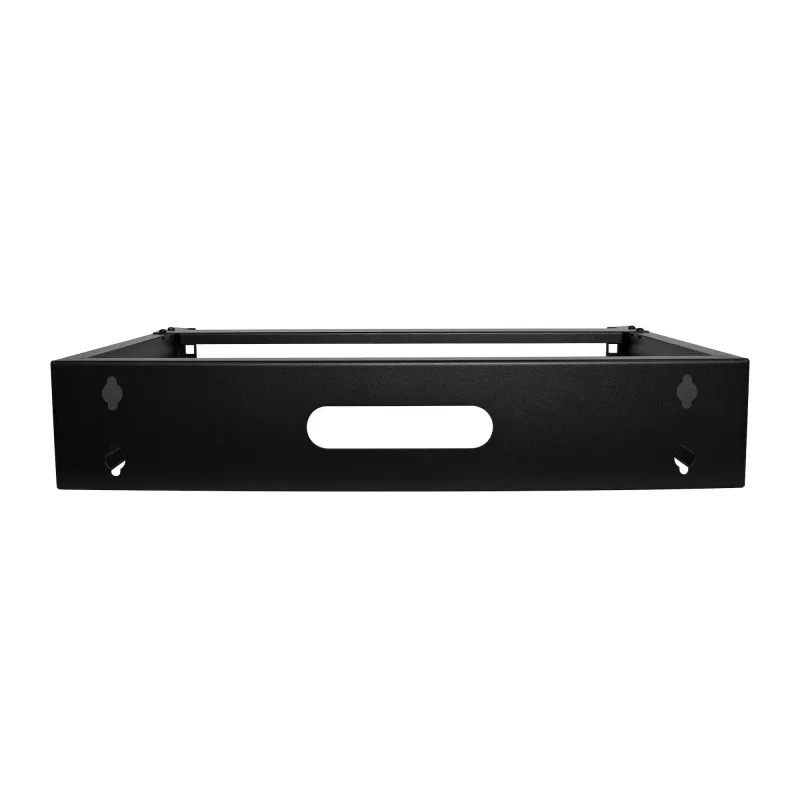 Armadio di rete a parete StarTech.com 2U – profondità 14 pollici (low profile) – supporto patch panel 19 pollici per server piatti, dispositivi IT, switch di rete – portata 35 kg, nero