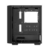 Case PC DeepCool CC560 V2 Midi Tower nero — ATX/microATX, vetro temperato, frontale RGB, radiatore frontale 360mm, GPU 370mm