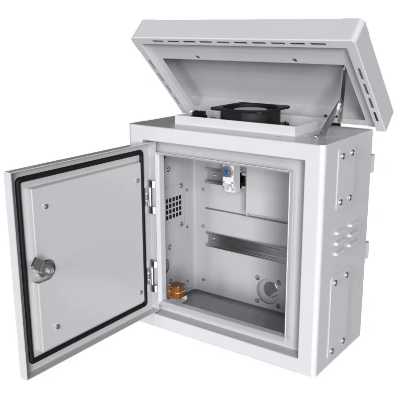 Armadio rack Lanview RCCTV001 0U IP66 bianco 25kg