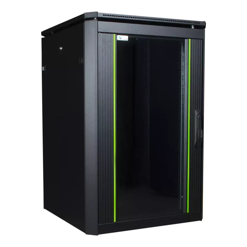 Rack autoportante LOGON RDL16U68BL 16U nero portata 600 kg