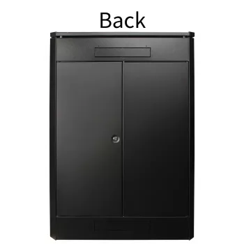 Armadio rack autoportante LOGON RDL22U88BL 22U nero capacità 600 kg