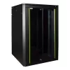 Armadio rack autoportante LOGON RDL22U88BL 22U nero capacità 600 kg