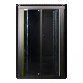 Armadio rack autoportante LOGON RDL22U88BL 22U nero capacità 600 kg