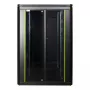 Armadio rack autoportante LOGON RDL22U88BL 22U nero capacità 600 kg