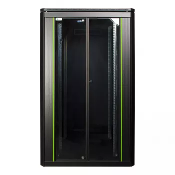 Armadio rack autoportante LOGON RDL26U88BL 26U nero capacità 600 kg