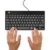 Tastiera ergonomica R-Go Tools R-Go Compact Break, tastiera compatta con software per le pause, QWERTZ (DE), con filo, nero