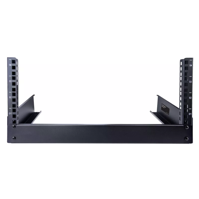 StarTech.com rack server desktop a 2 montanti 4HE, piccolo rack aperto per computer 19