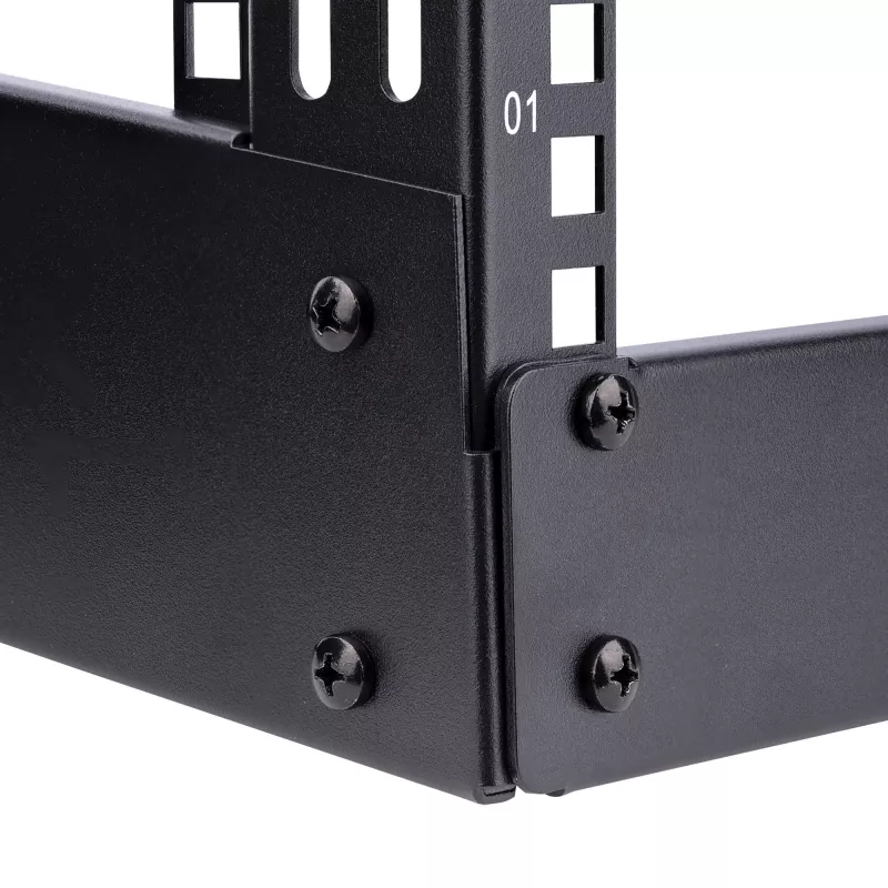 StarTech.com rack server desktop a 2 montanti 4HE, piccolo rack aperto per computer 19
