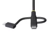 StarTech.com cavo di ricarica multiplo USB robusto 1m, USB a Lightning/Micro-USB/Type-C, certificato Apple MFi, guaina in aramide, cavo di ricarica USB 3-in-1 universale per iPhone/iPad/Android